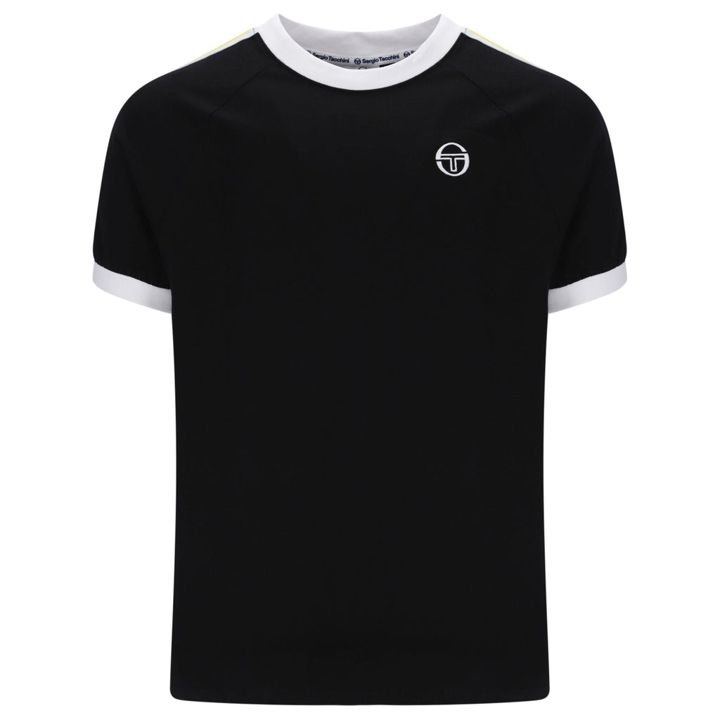 Sergio Tacchini Pino Ringer T-Shirt - Black/White