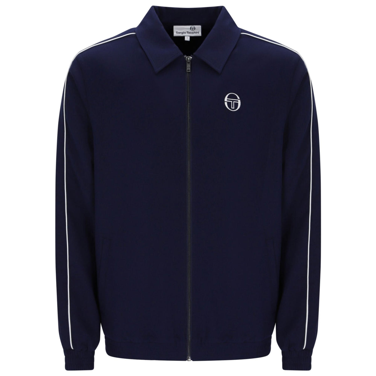 Sergio Tacchini Fontana Track Top - Martitime Blue/Gardenia