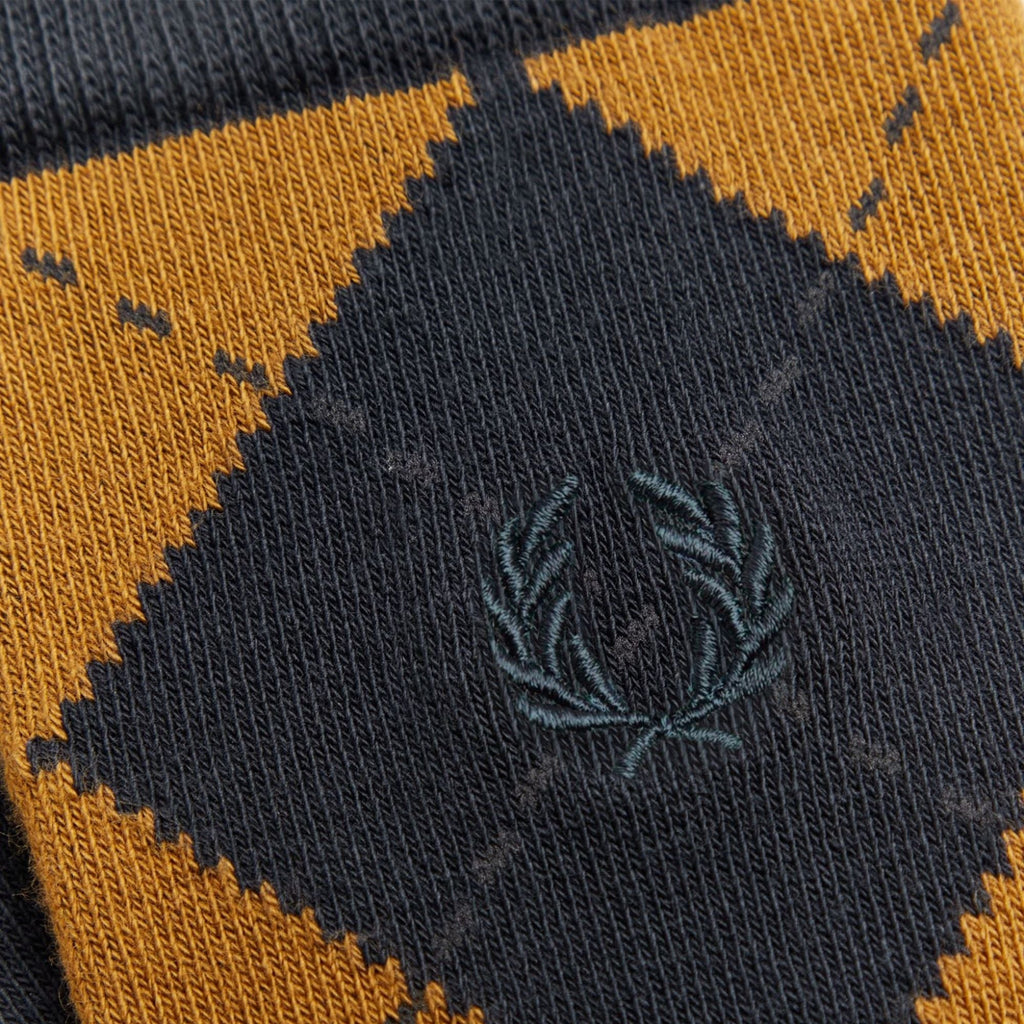Fred Perry Argyle Jacquard Sock - Navy