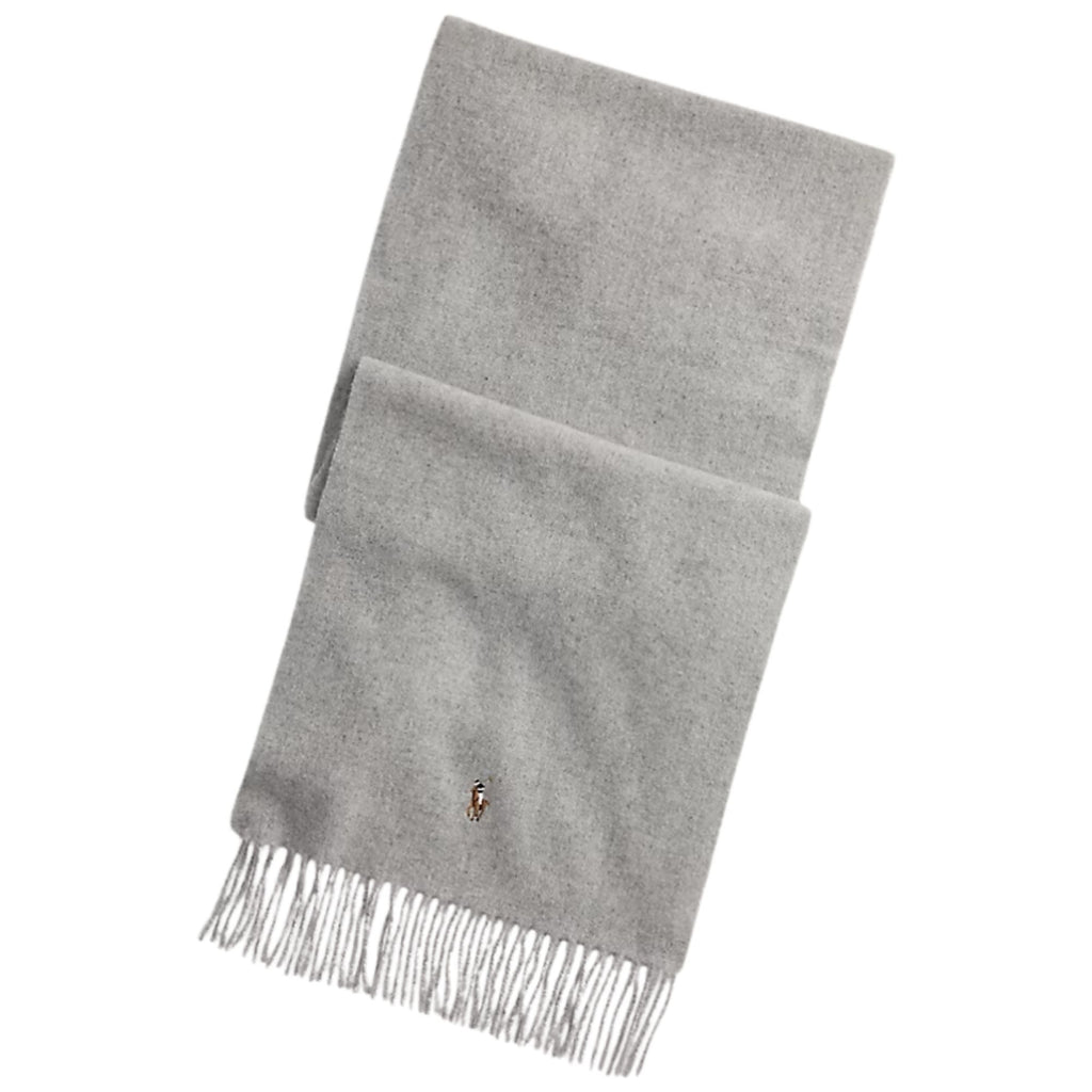 Polo Ralph Lauren Fringe Virgin Wool Scarf - Andover Heather