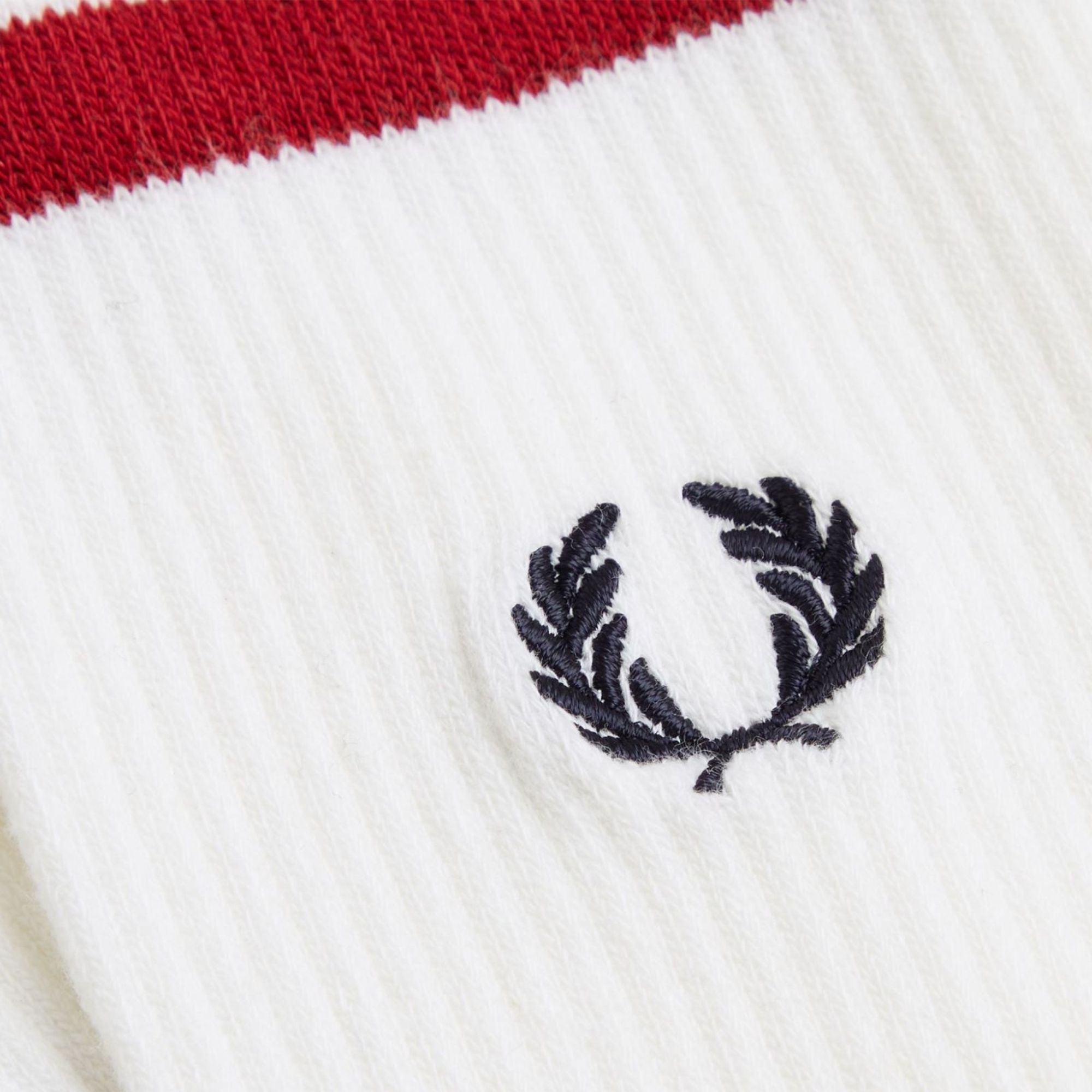 Fred Perry Tipped Sports Sock - Snow White