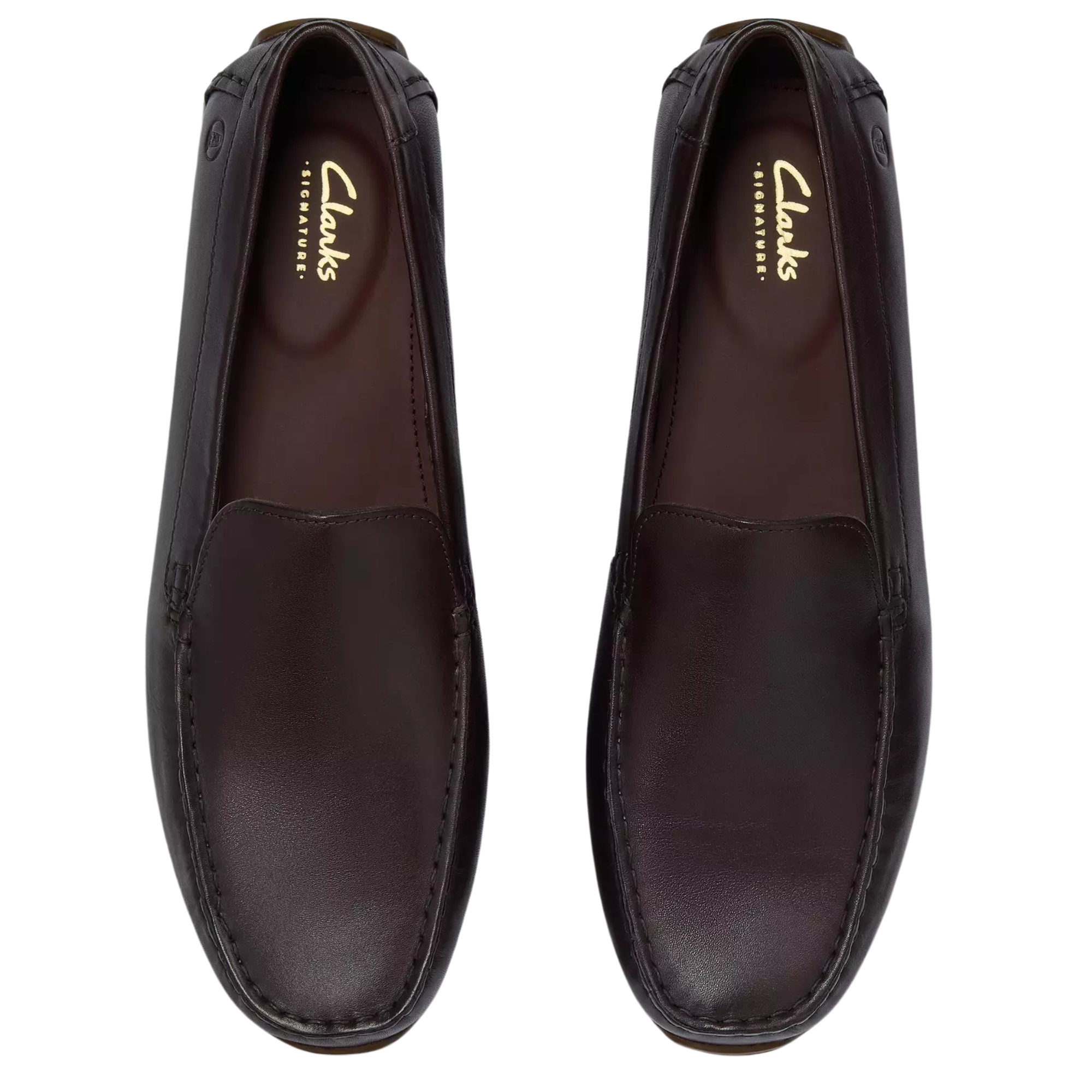 Corsley Plain Loafers - Dark Brown