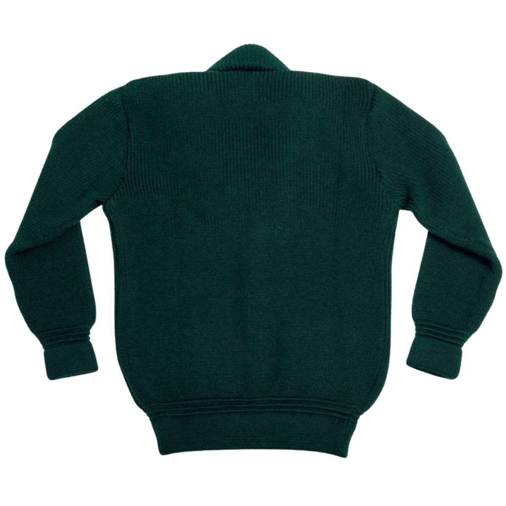 Heimat Virgin Wool Eiger Cardigan - Tannen Gruen