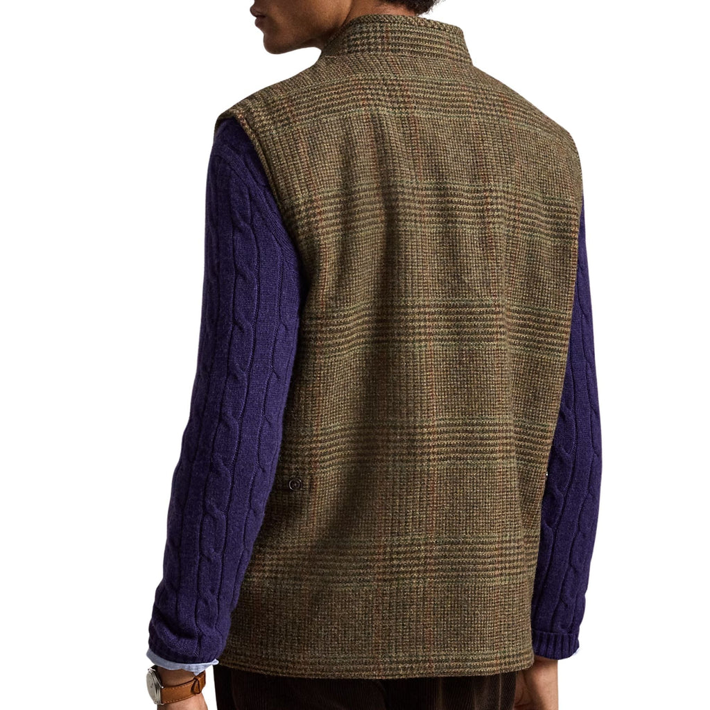 Polo Ralph Lauren The Langdon Plaid Tweed Waistcoat - Multi