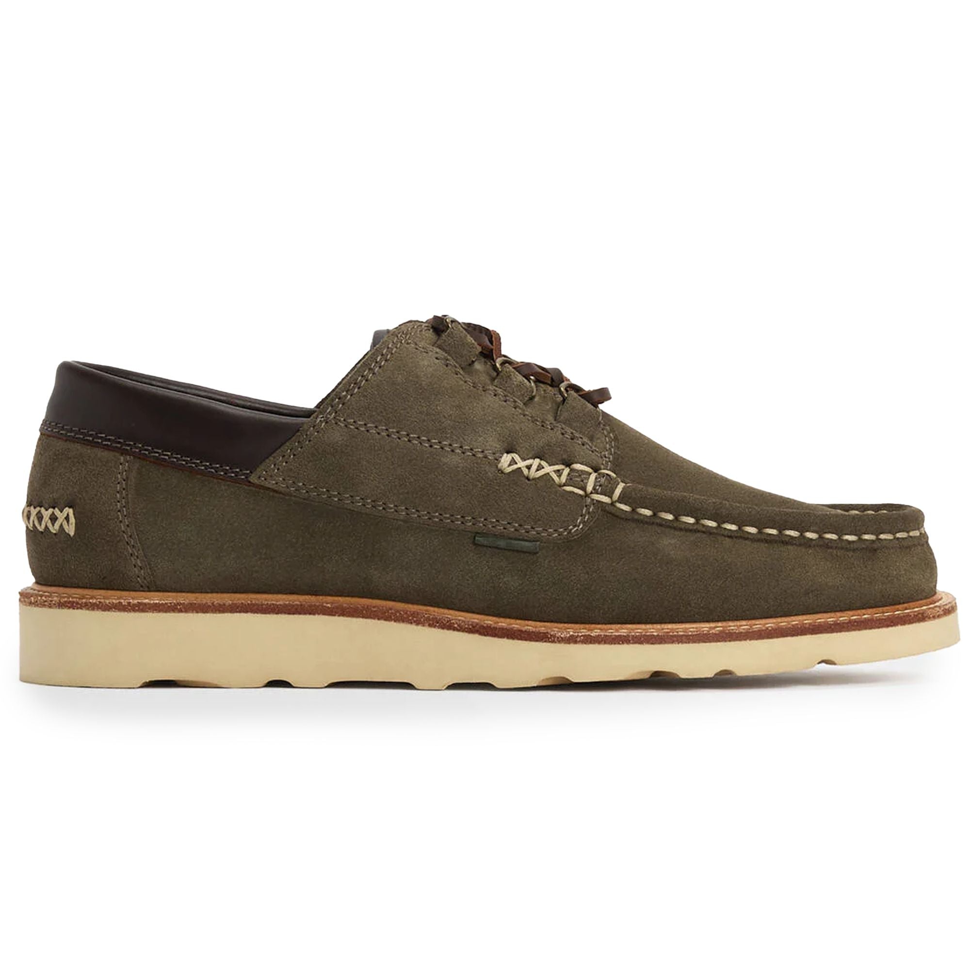 Murtun Moccasin Shoes - Moss Green