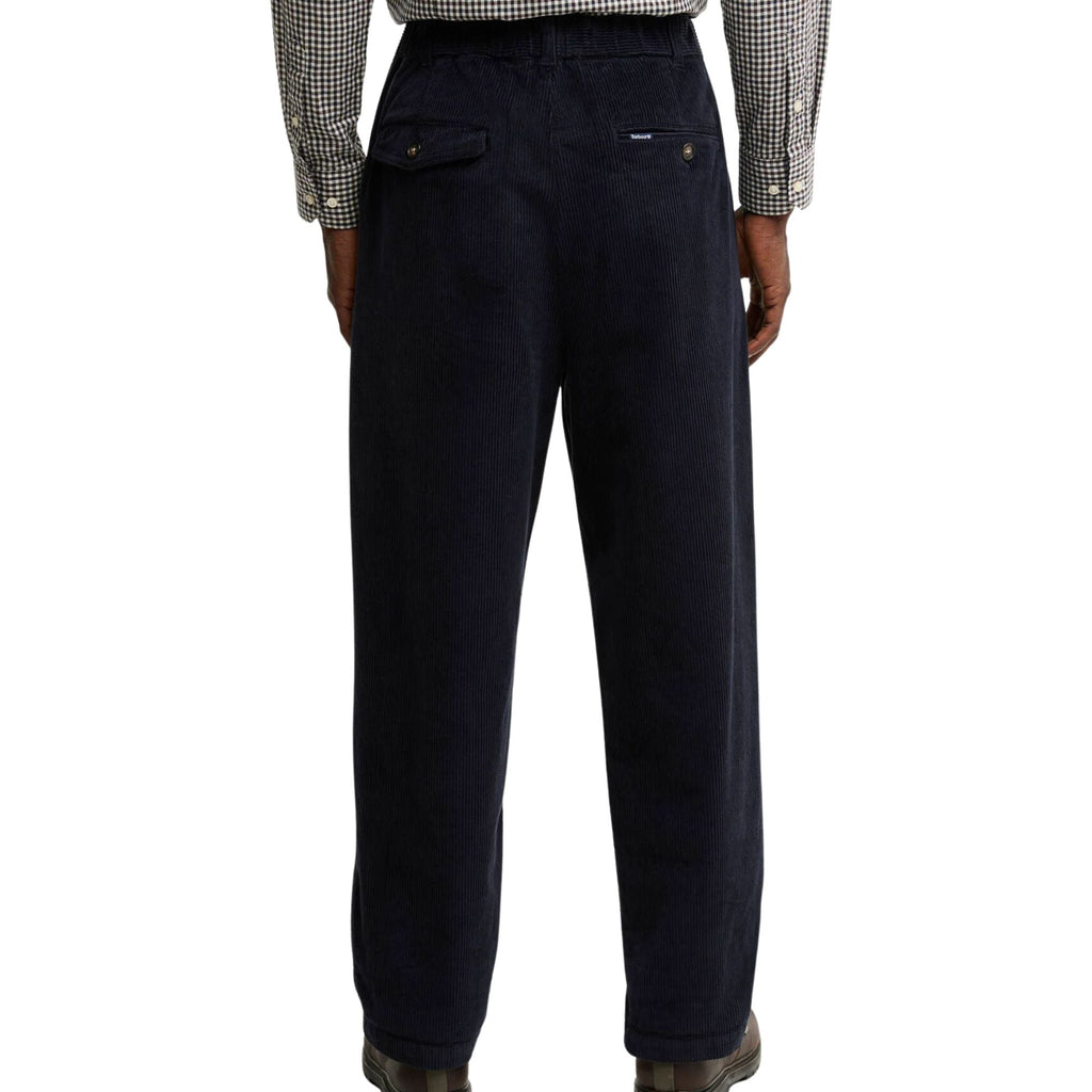 Barbour Stretch Cord Relaxed Fit Trouser - Navy
