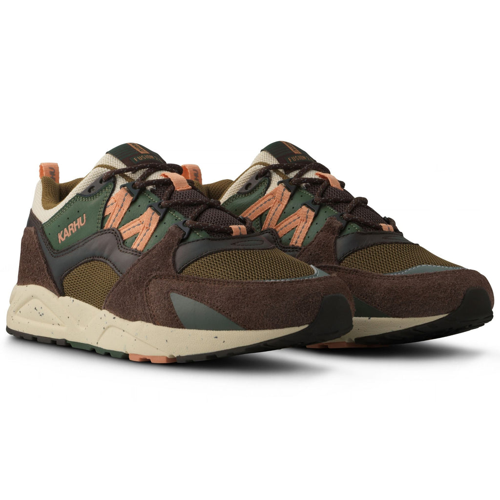 Karhu Fusion 2.0 Trainers - Shaved Chocolate/Peach Bloom