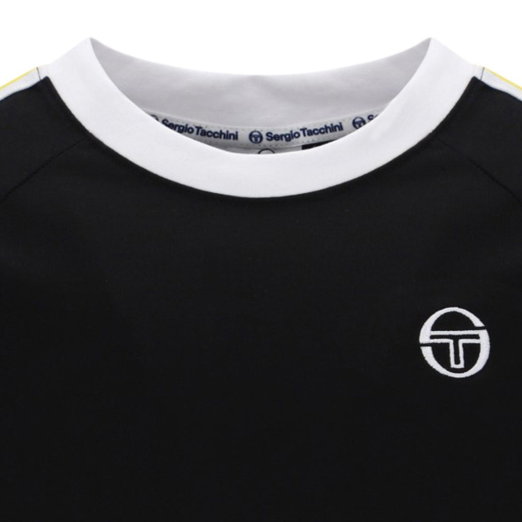 Sergio Tacchini Pino Ringer T-Shirt - Black/White