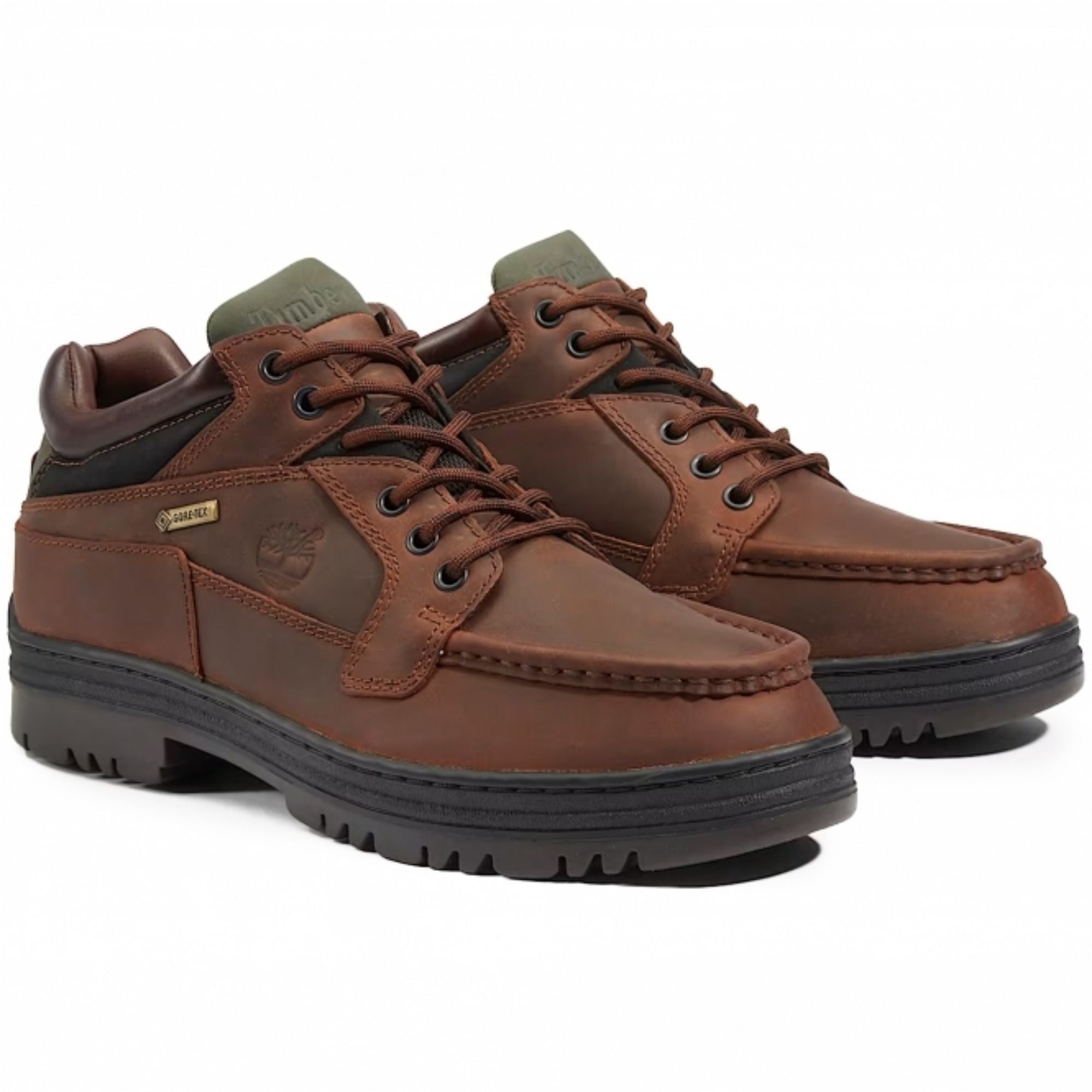 Timberland Heritage Low Lace-Up GTX Bootie Boots - Brown