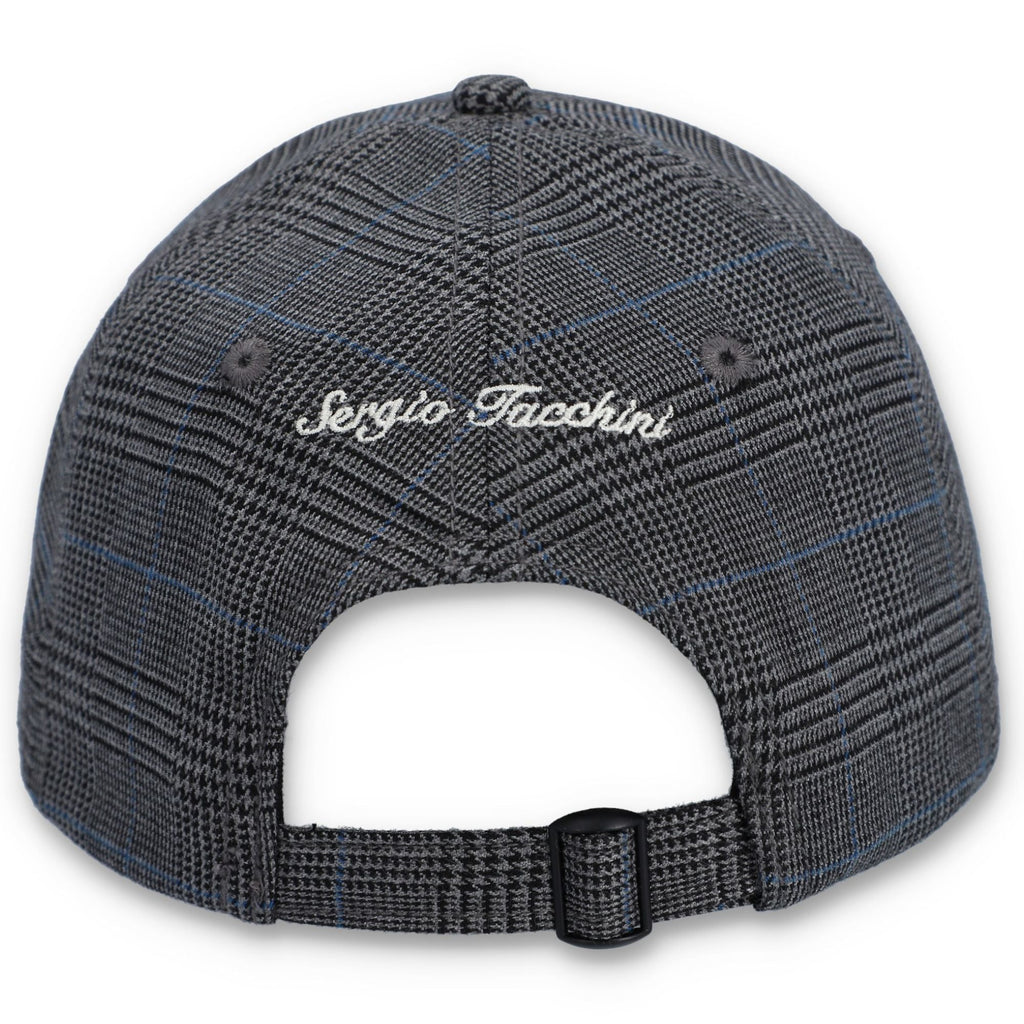 Sergio Tacchini Wessler Classic 6 Panel Strapback Cap - Charcoal