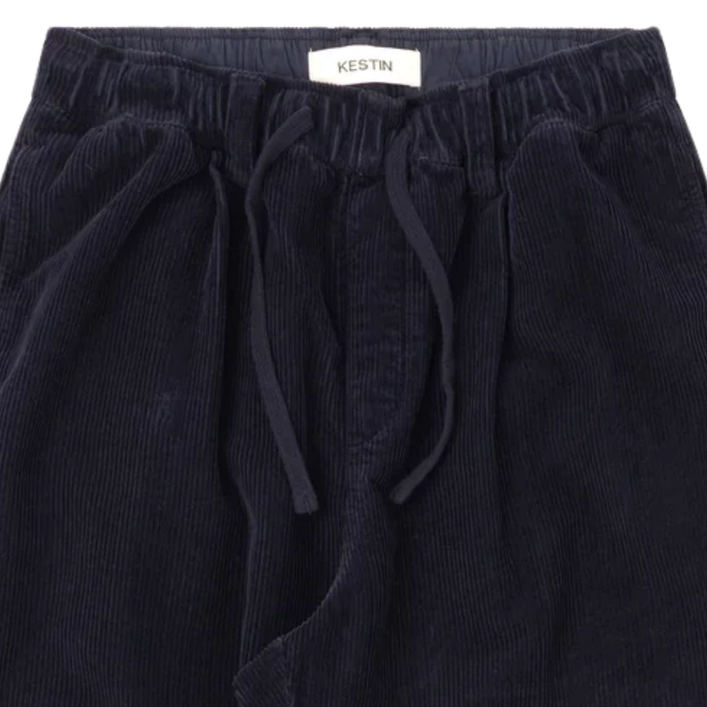 Kestin 8-Wale Organic Corduroy Doune Pant - Ink Navy