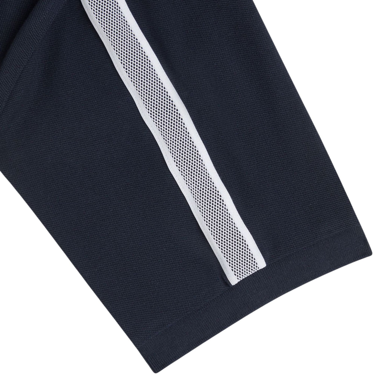 Fred Perry Tennis Net Tape Polo Shirt - Navy