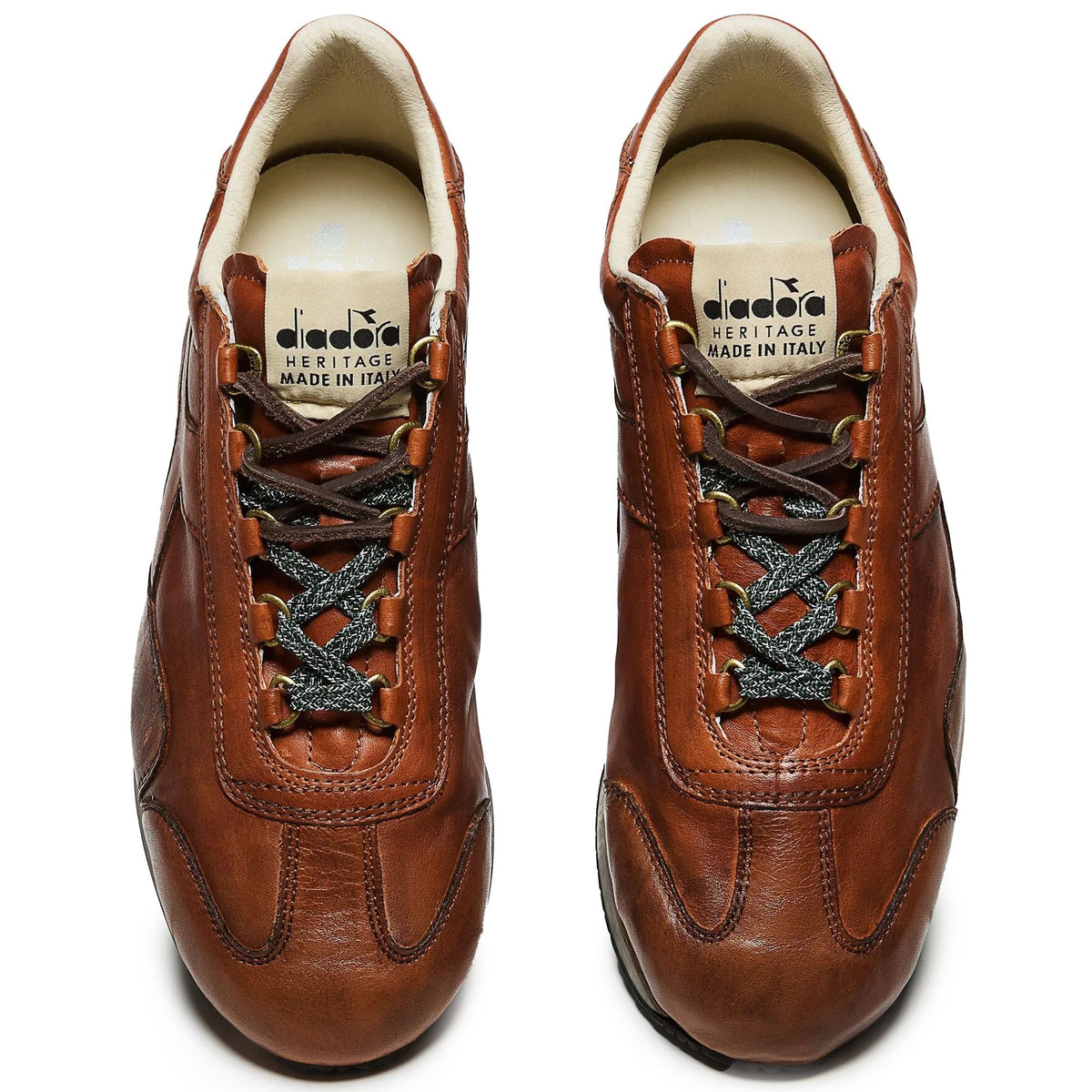 Diadora Equipe Firenze Italia Trainers - Pecan Brown