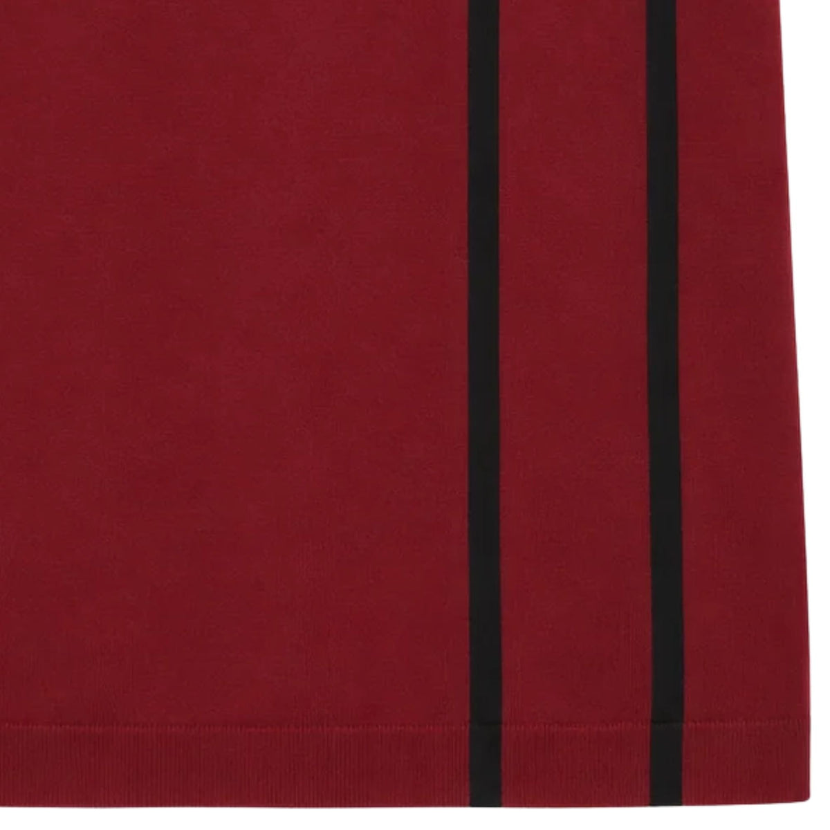 Gabicci Vintage Beckenham Short Sleeve Knit Polo - Claret