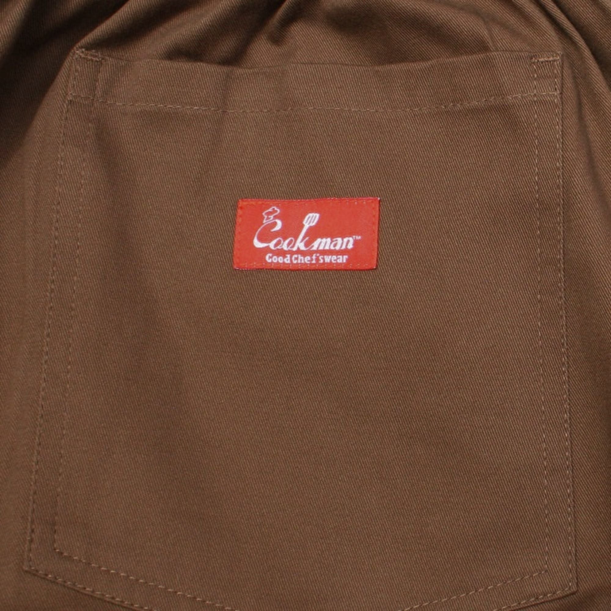 Cookman Chef Shorts - Choc Brown