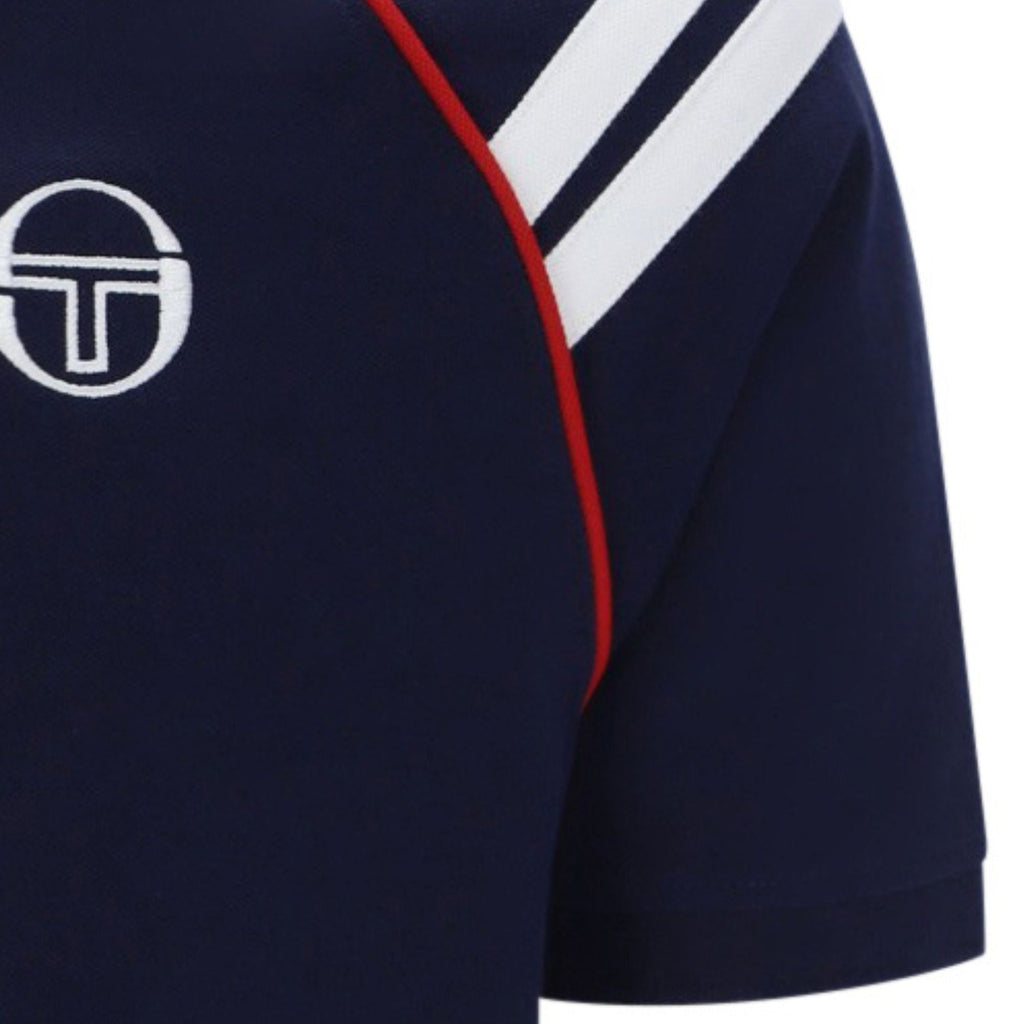 Sergio Tacchini New Cortona Polo Shirt - Maritime Blue