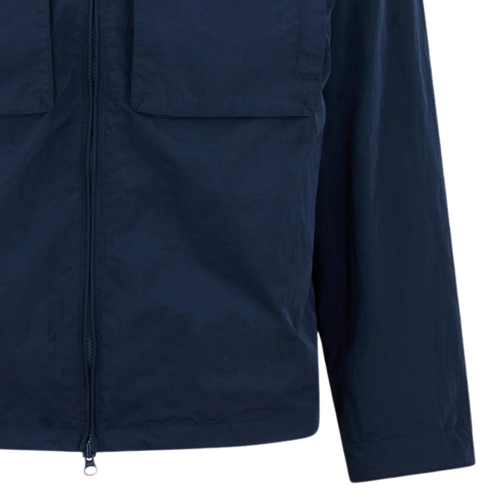 Aquascutum Lamina Mock Neck Jacket - Navy