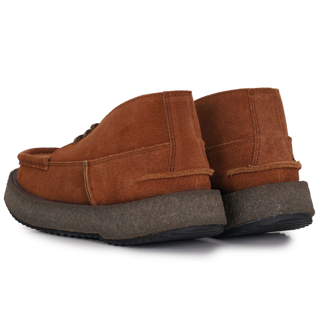 Leevons Topcat Suede Casual Shoes - Rust Suede