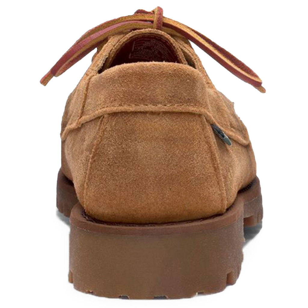 Sebago Askook Lug Suede Waxed Shoes - Beige Camel