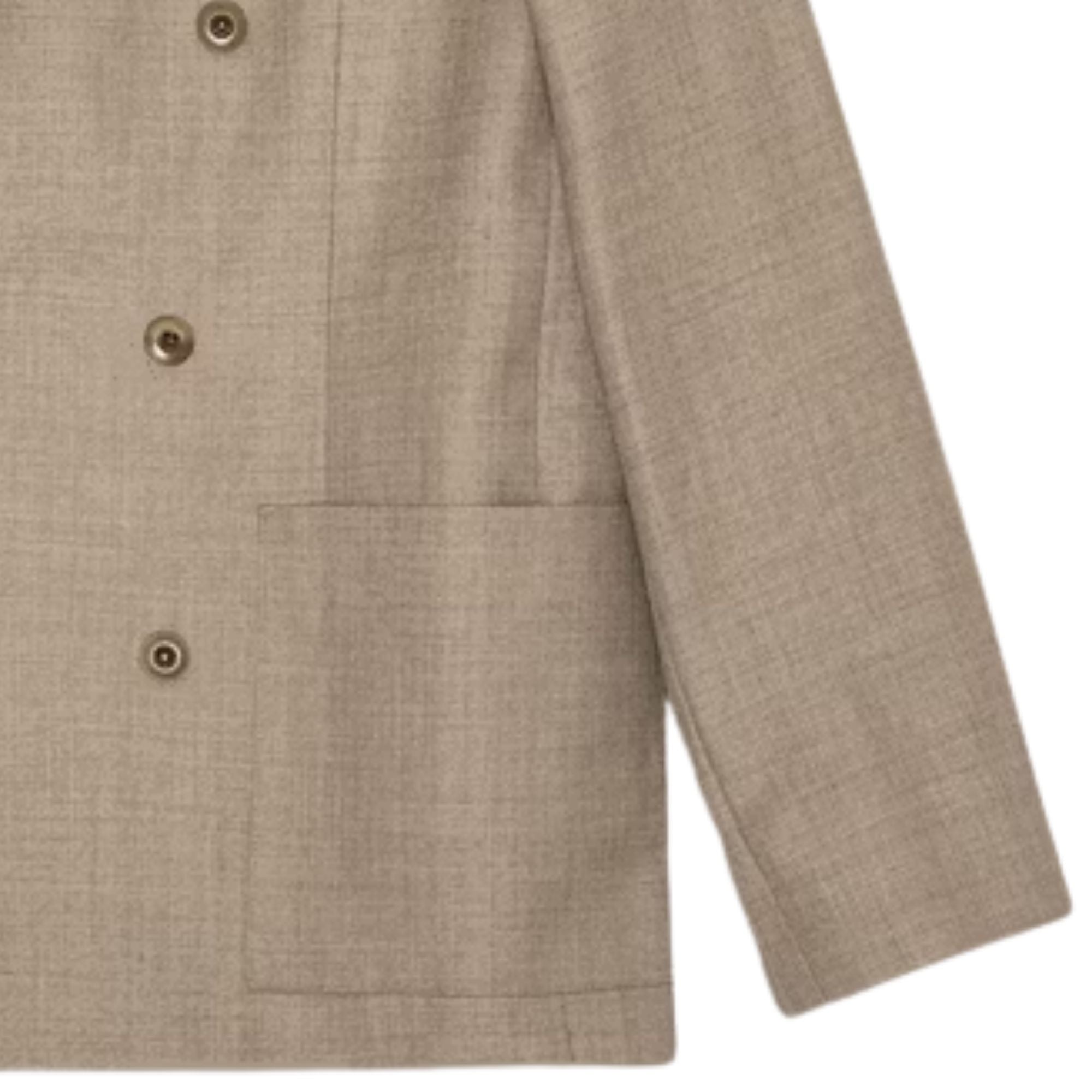 Jordin Double Breasted Hybrid - Khaki