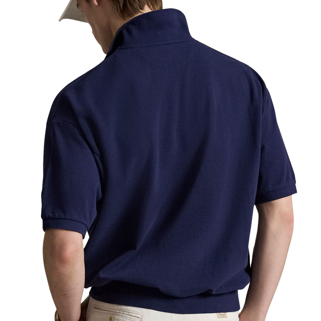 Polo Ralph Lauren Relaxed Fit Mesh Polo Shirt - Newport Navy