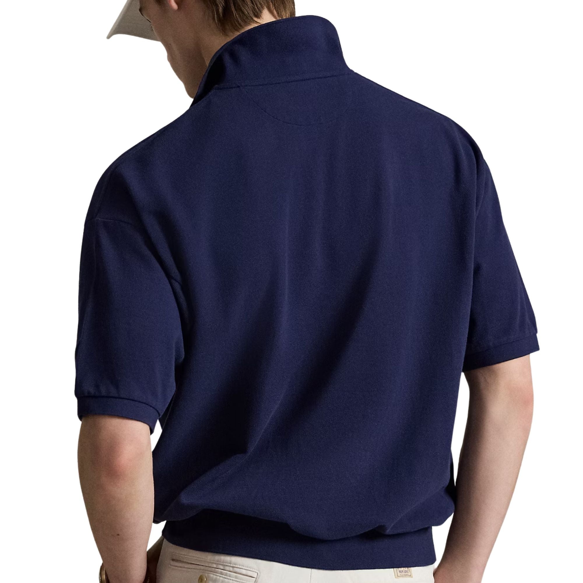 Polo Ralph Lauren Relaxed Fit Mesh Polo Shirt - Newport Navy