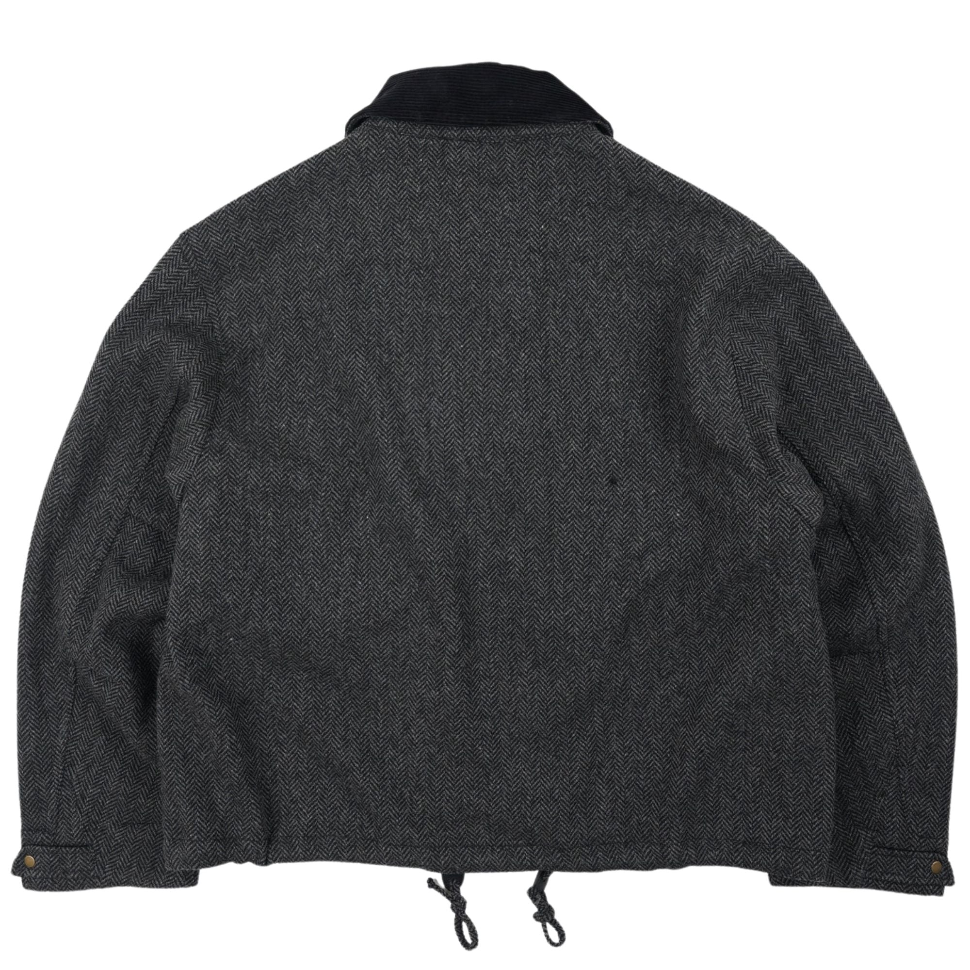 FrizmWORKS Herringbone Wool Hunting Jacket - Black