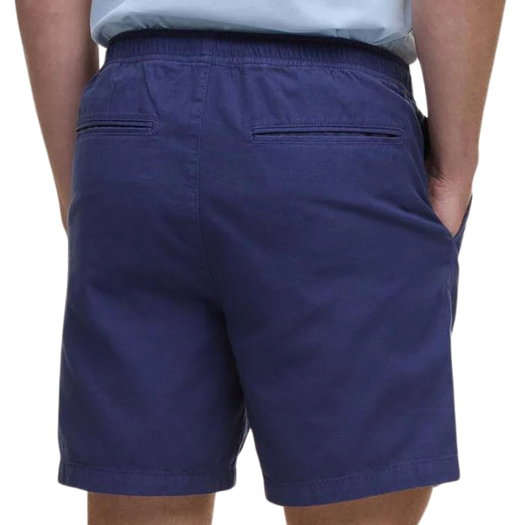 Barbour Washed Oxford Relaxed Shorts - Oceana