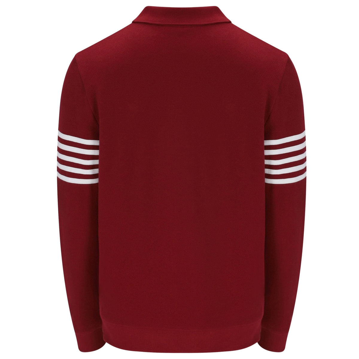 Fila Vintage Luis 1/4 Zip Long Sleeve Polo - Sun Dried Tomato