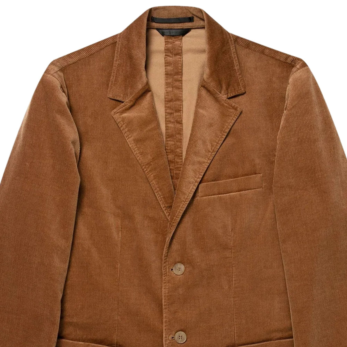 Sunspel Corduroy Blazer -  Dark Beige