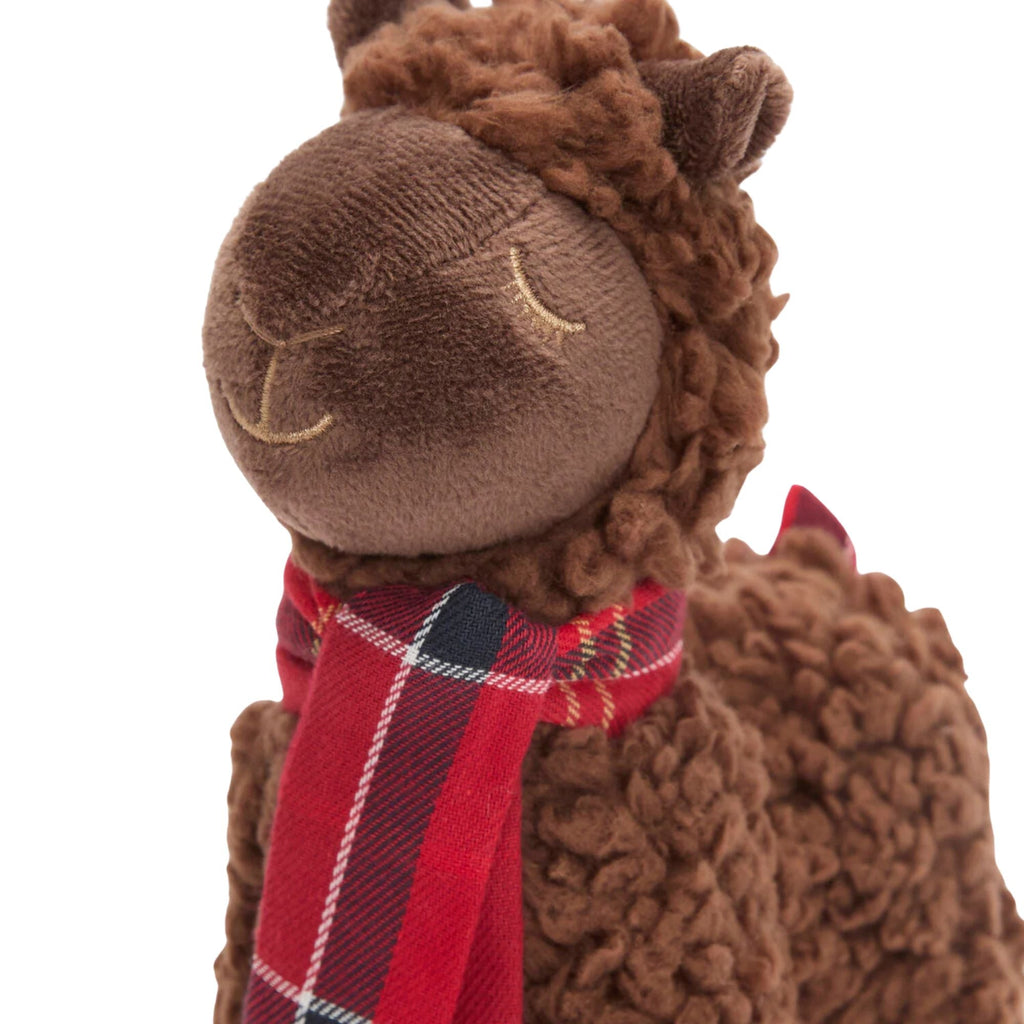 Barbour Llama Dog Toy - Brown