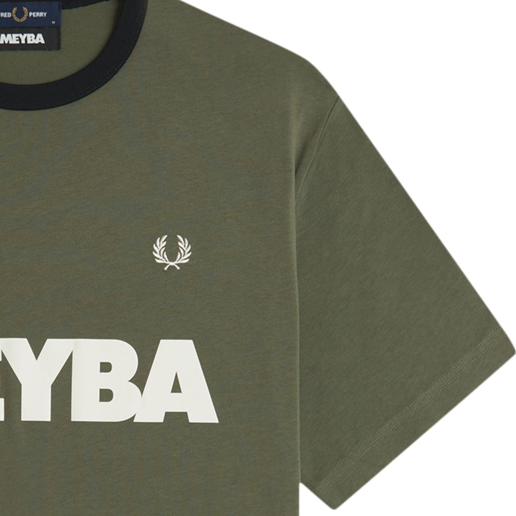 Fred Perry x Meyba T-Shirt - Wreath Green