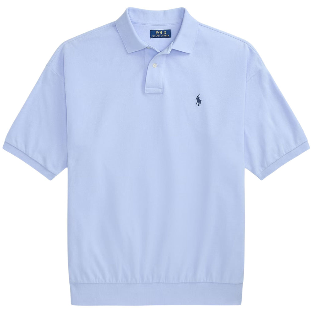 Polo Ralph Lauren Relaxed Fit Mesh Polo Shirt - Pebble Blue