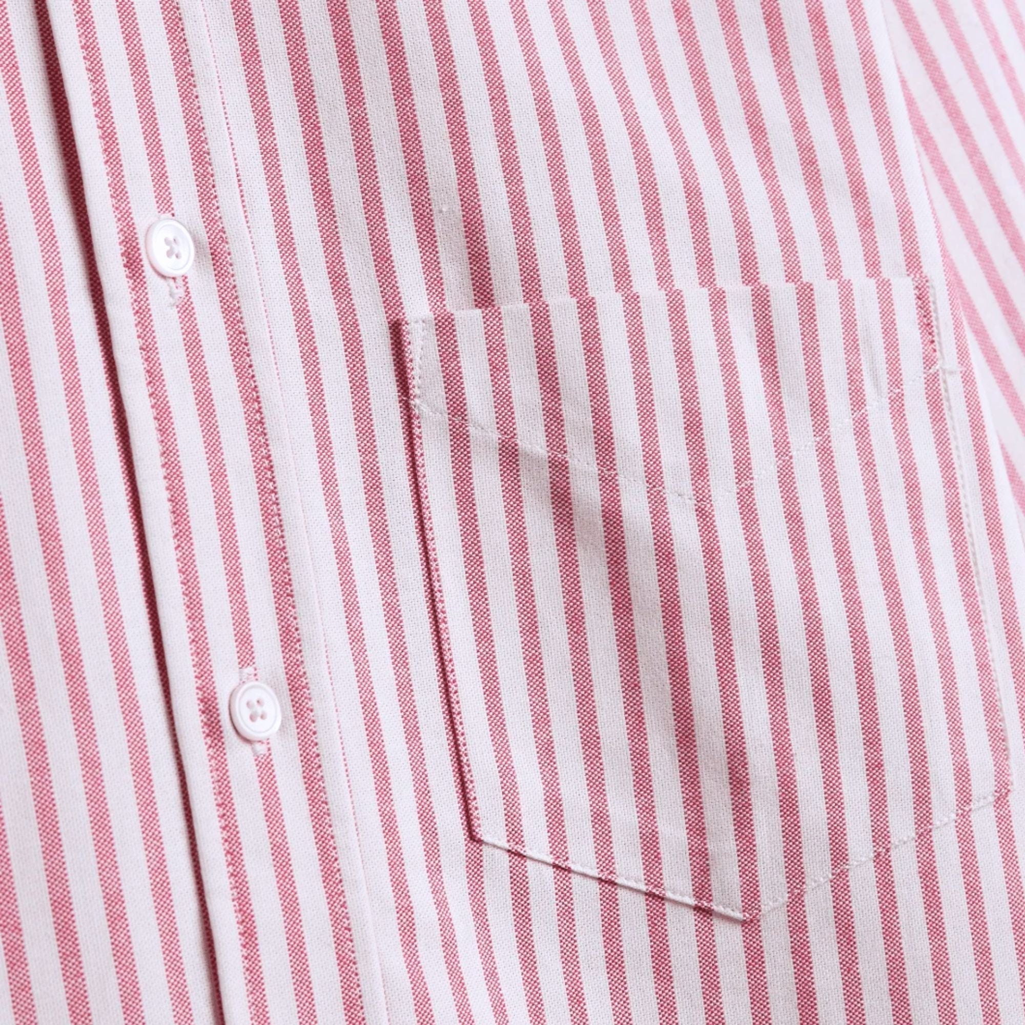 Portuguese Flannel Montebelo Stripe Shirt - Red