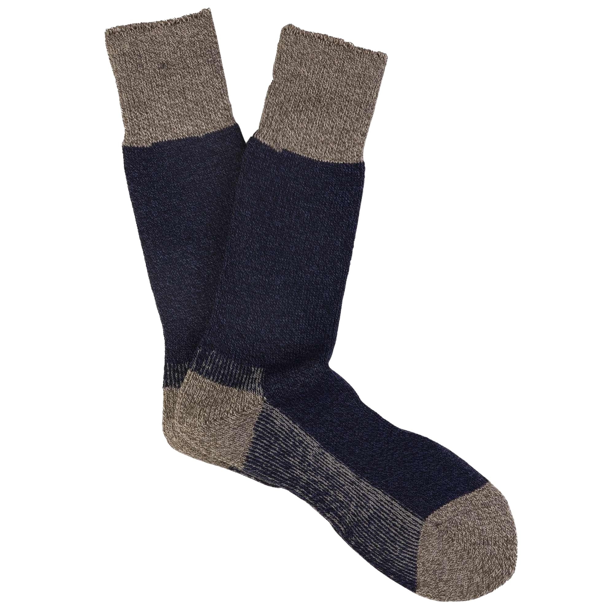 Anonymous Ism Chunky Pile Socks - Navy