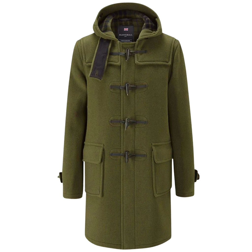 Gloverall Morris Duffle Coat -  Loden Check