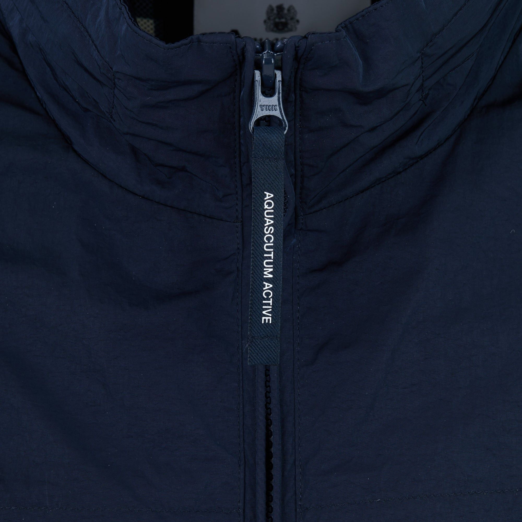 Lamina Mock Neck Jacket - Navy