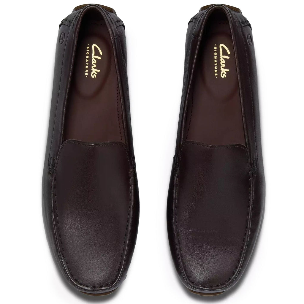 Clarks Originals Corsley Plain Loafers - Dark Brown