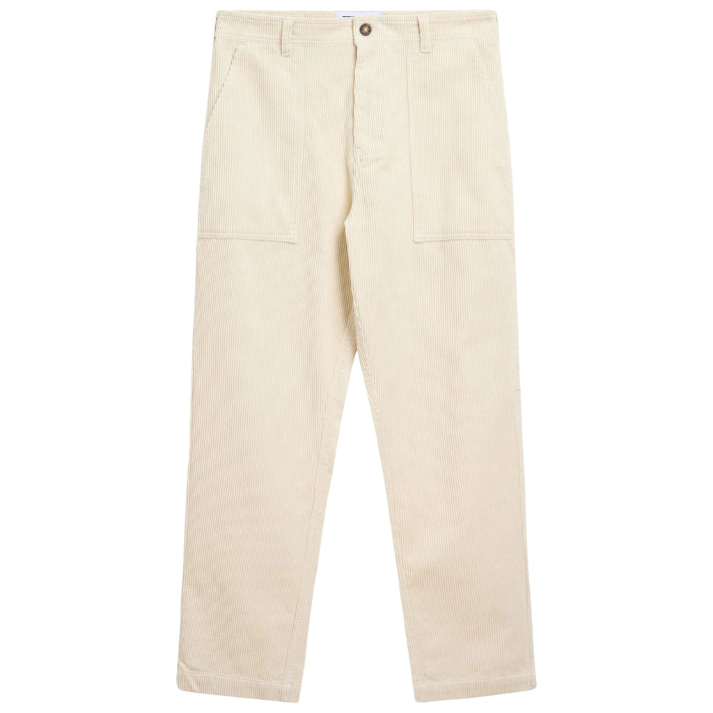Sebago Milton Corduroy Trousers - White Natural