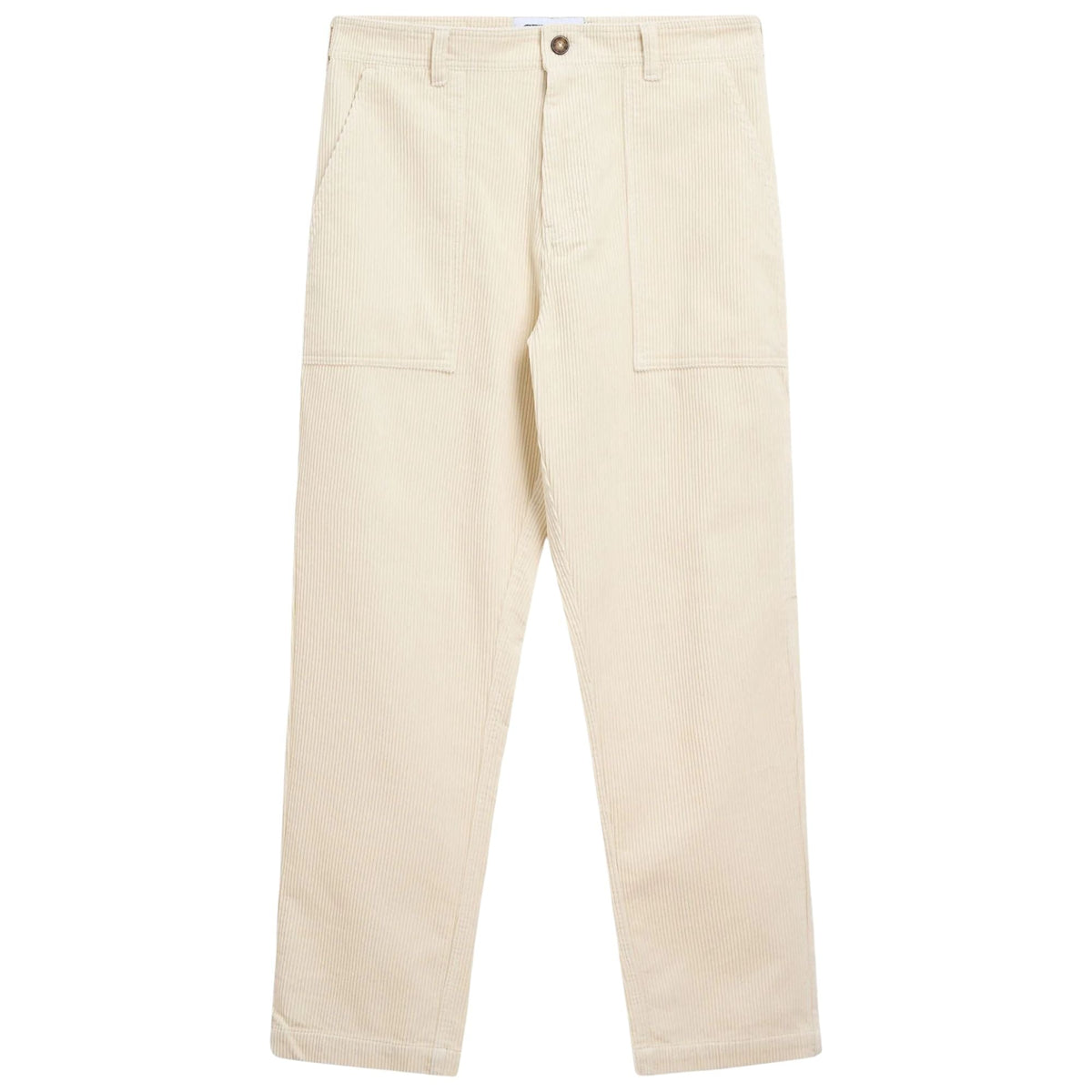 Sebago Milton Corduroy Trousers - White Natural