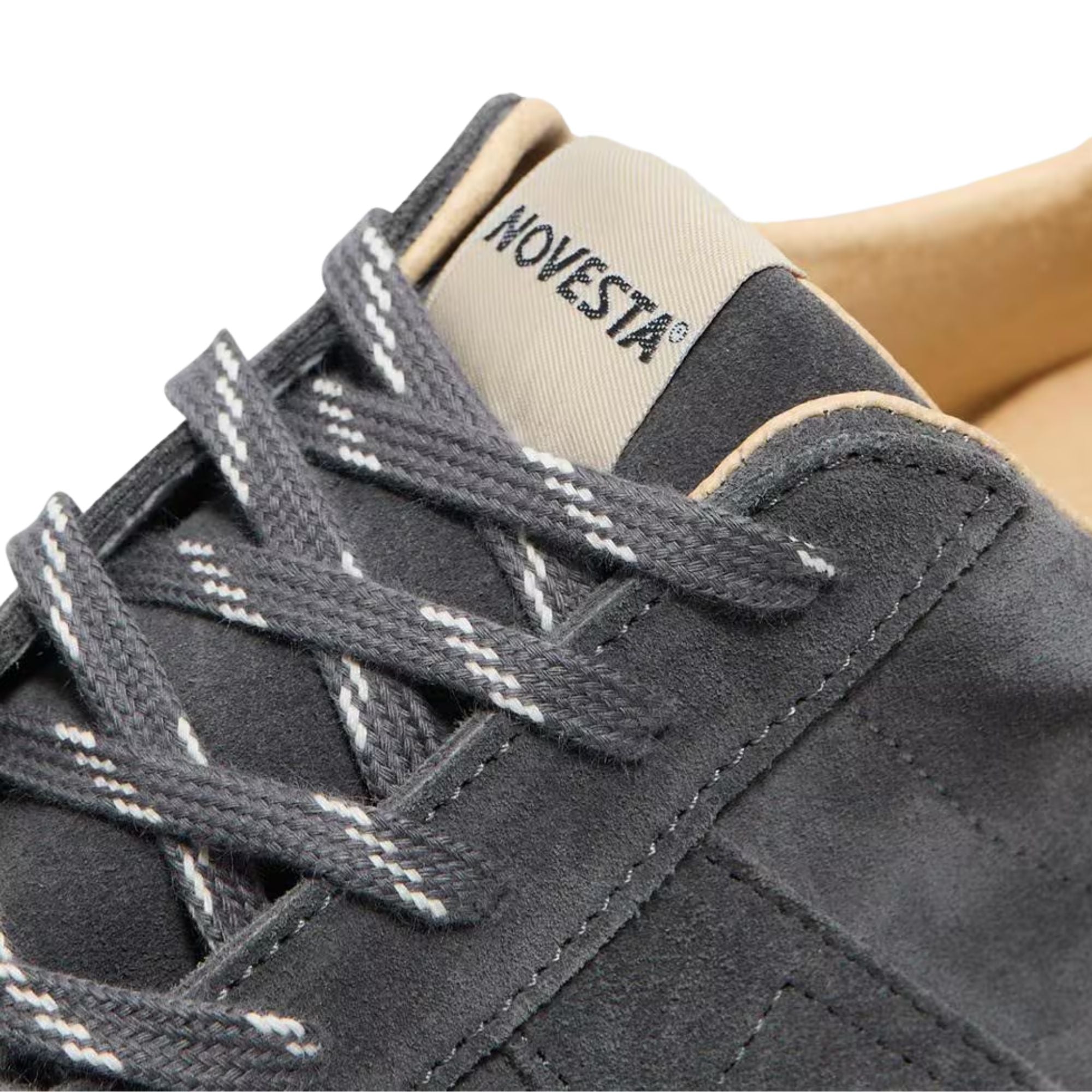Novesta All Suede German Army Trainer GAT - Slate Grey