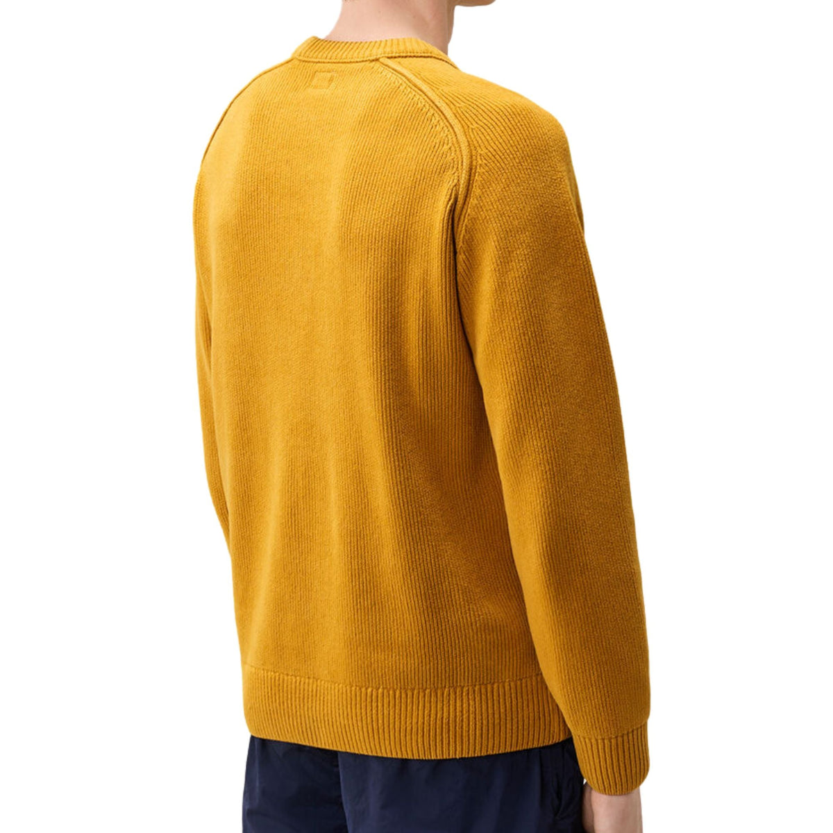 C.P Company Chienille Cotton Knitwear Crewneck Jumper - Buck Thorn Brown