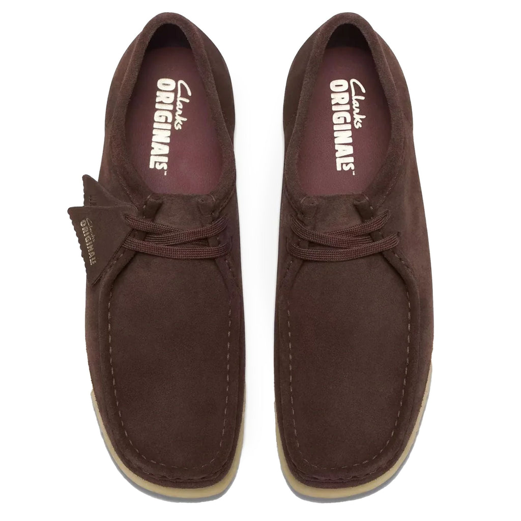 Clarks Originals Wallabee - Dark Brown Suede