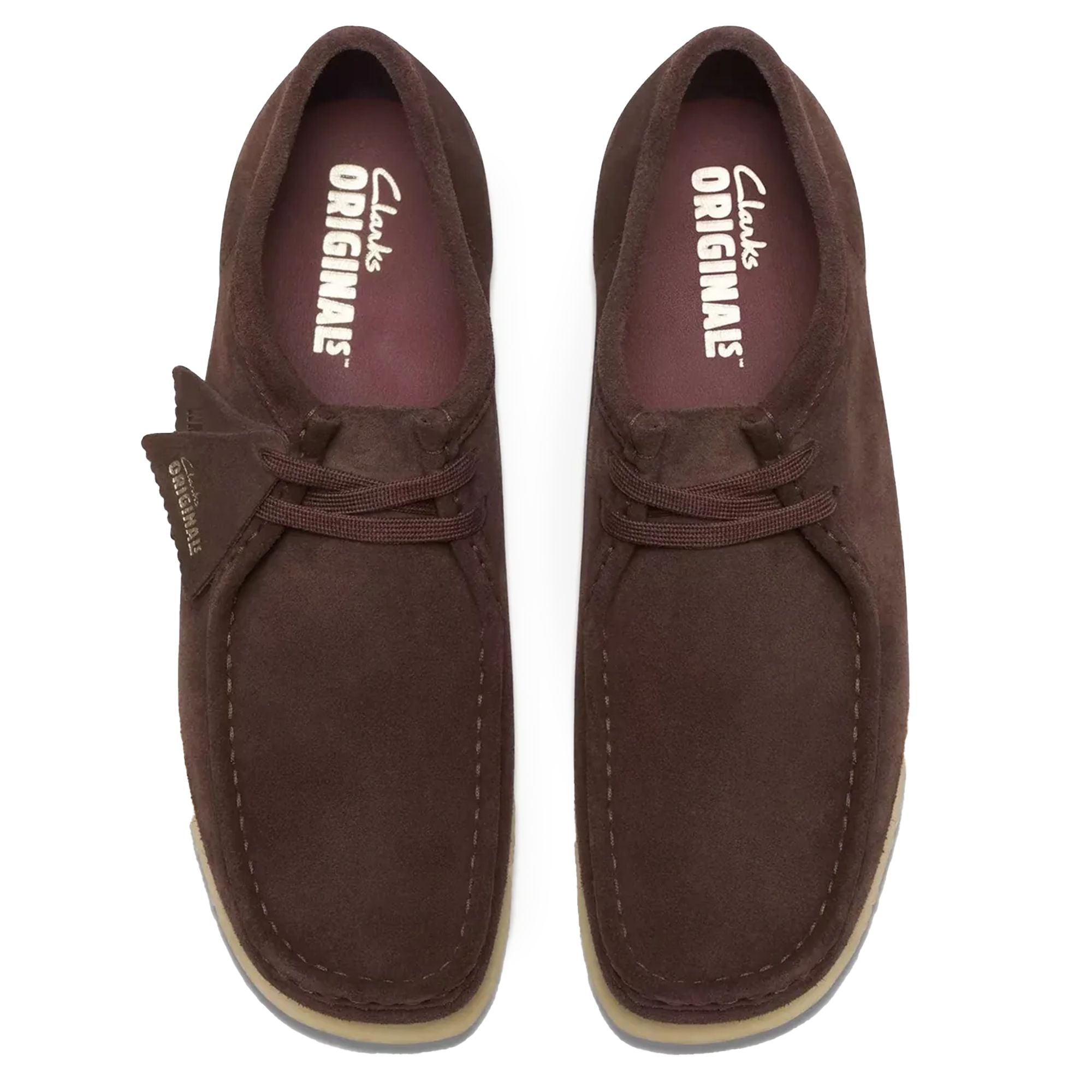 Clarks Originals Wallabee - Dark Brown Suede