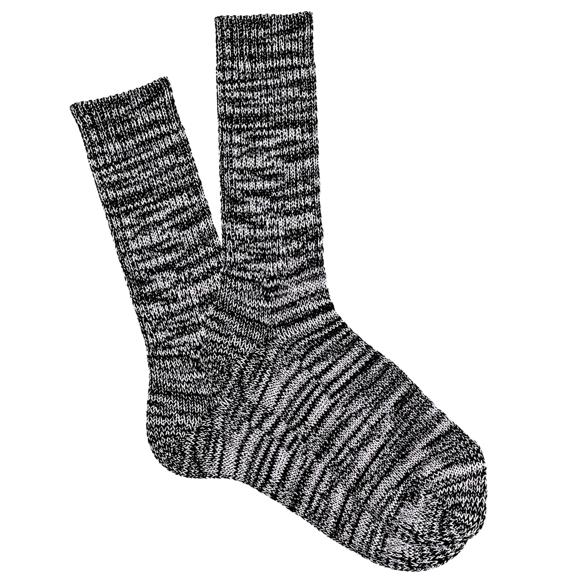 Anonymous Ism 5 Colour Mix Crew Sock - Black