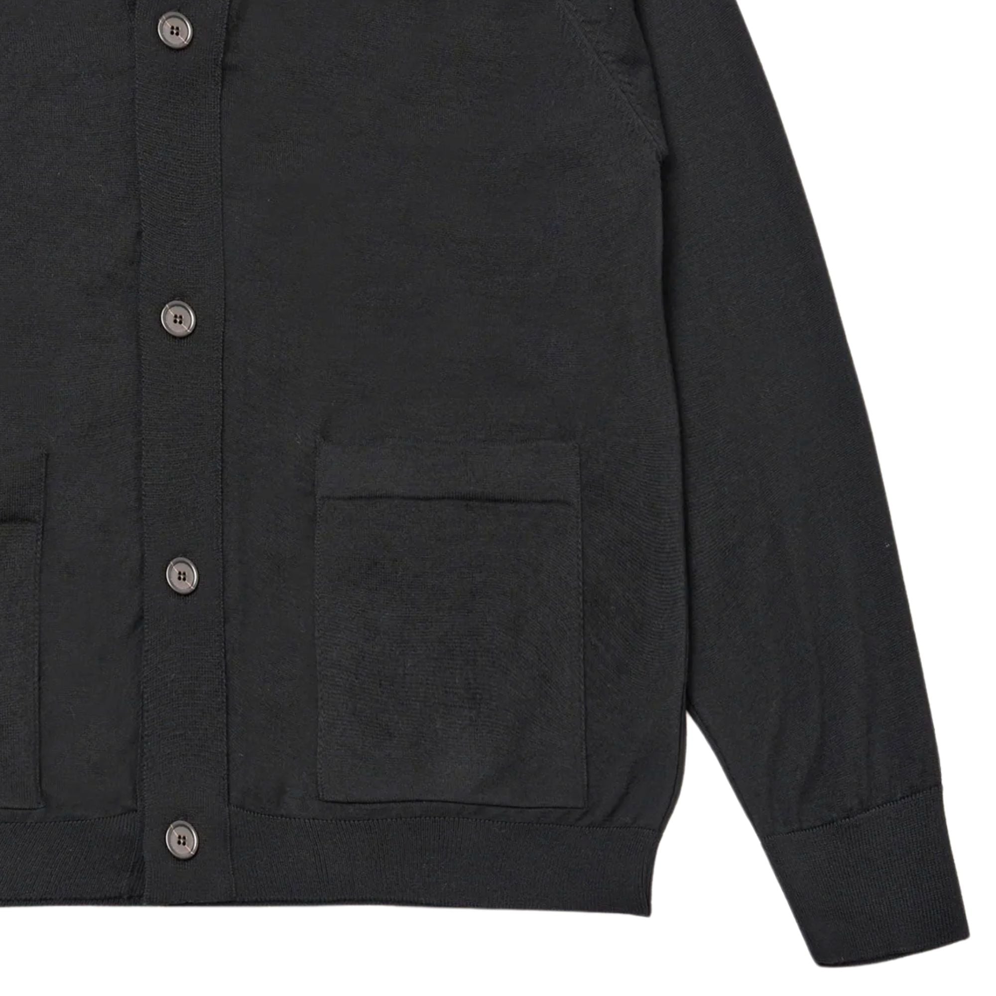 Universal Works Loose Cardigan II Merino - Charcoal