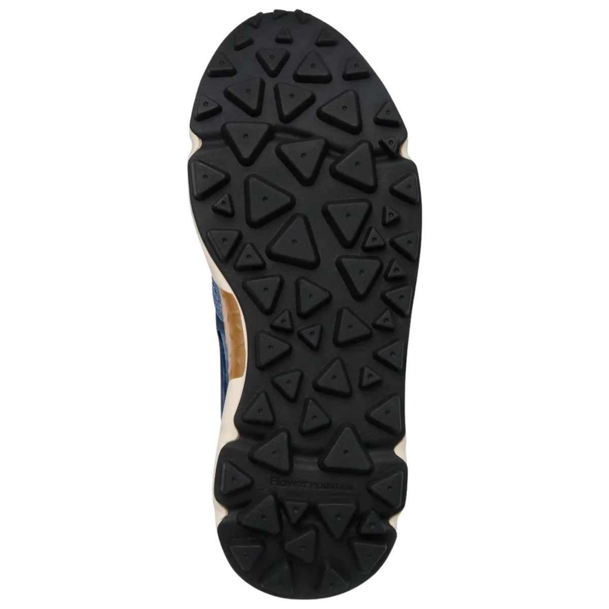 Flower Mountain Yamano 3 Man Trainers - Navy/Blue/Brown