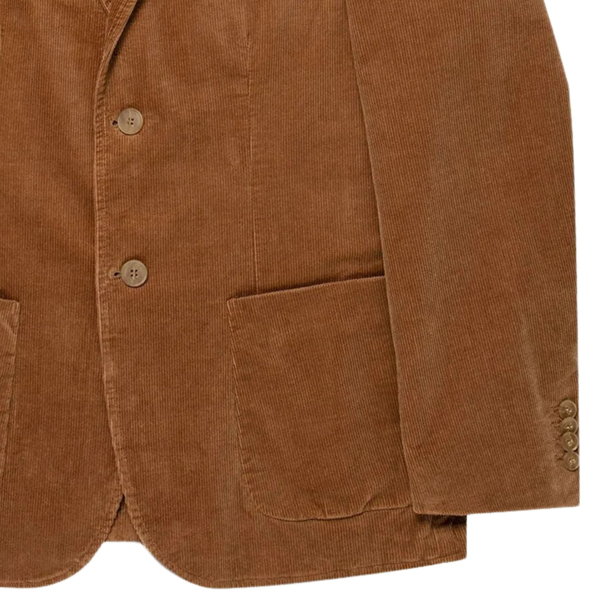 Sunspel Corduroy Blazer -  Dark Beige