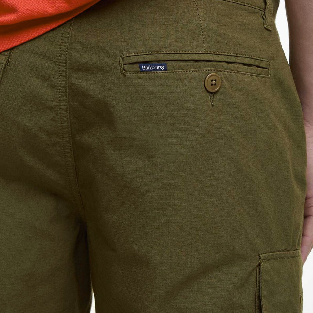 Barbour Ripstop Cargo Shorts - Light Sage