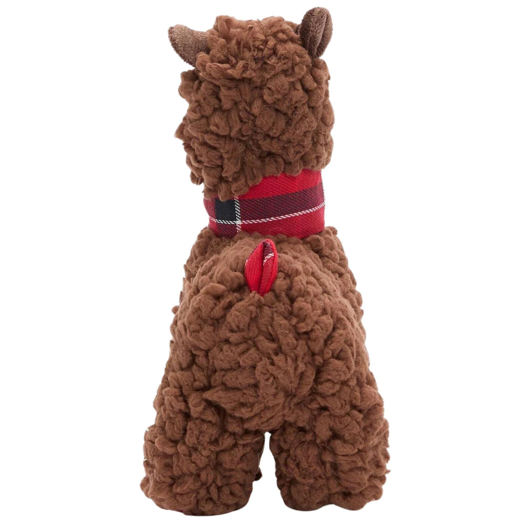 Barbour Llama Dog Toy - Brown